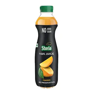 Storia 100% Fruit Juice- Mango- No Added Sugar & No Preservatives- 750 ml PET Bottle