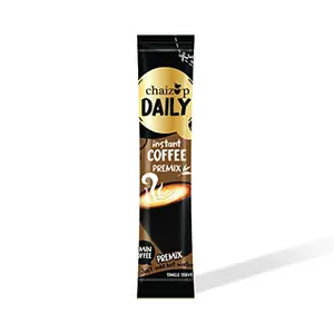 Chaizup Daily 1 Min Coffee - Instant Premix Coffee - 30 Single Serves 30 Sachets Low Sugar Coffee Dark Roast