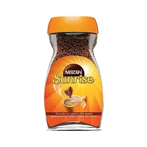SUNRISE Nescafe Instant Ground Coffee - Chicory Mixture Jar 190g/200g(Weight May Vary Upwards)