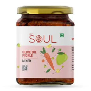 Soul Mixed Pickle in Olive Oil 275 Grams