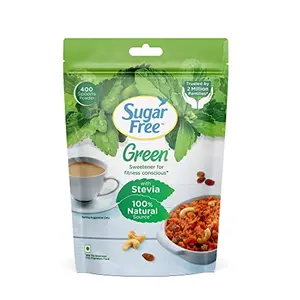 Sugar Free Green 100% Natural Sweetener - 400 g Pouch