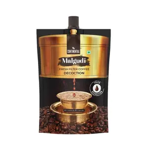 Continental Malgudi Filter Coffee Decoction Liquid 150 ml | PACK OF 1 | Instant Liquid Coffee |
