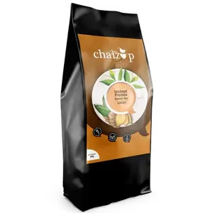 Chaizup Instant Premix Ginger Tea - Pack of 1 kg Karak Chai with Adrak & Low Sugar Ginger Flavor Adrak Chai Aromatic and Flavoured Tea Instant Premix Tea Masala Tea Powder