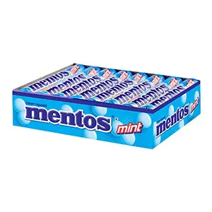 Mentos Mint Flavour Chewy candy Stick Pack 655.2 g- Pack of 18