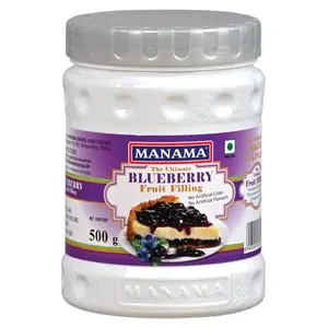 Manama Blueberry Fruit Filling for Cakes Pastries Pies and More Desserts 500GMS
