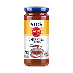Veeba Foods Garlic Chilli Chutney  (250G)