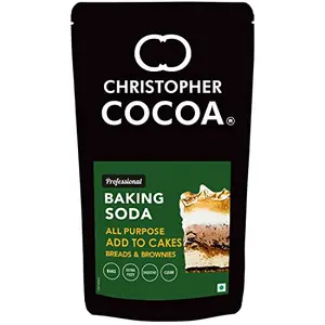 Christopher Cocoa Baking Soda All Purpose 1Kg (Bake Cakes Cookies Breads Brownies)