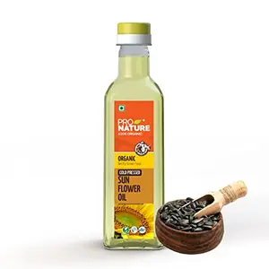 Pro Nature Organic Cold Pressed Sunflower Oil 1 Liter