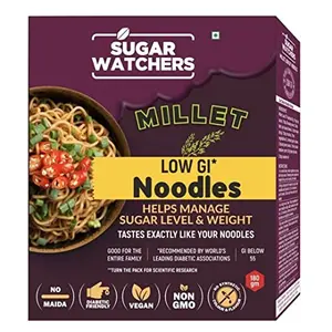 Sugar Watchers Low GI Millet Noodles No Maida Non-Fried  Friendly