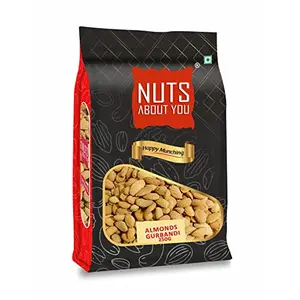 Nuts About You ALMONDS Gurbandi 250 g | Afghani Badam | High Oil Content | 100% Natural | Premium