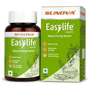 Sunova Easylife - Daily use Multivitamin  Natural Energy Booster manages fatigue and provides energy to body