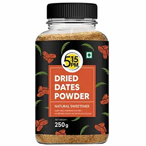 5:15PM Dried Dates Powder Organic (Kharik Powder) Dry Dates Powder for Baby & Kids |Without Sugar 250g