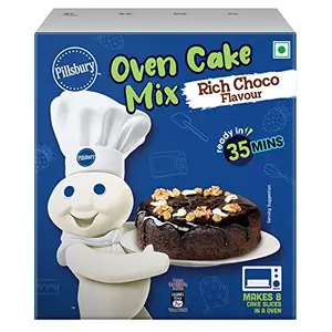 Pillsbury Oven Cake Mix Rich Chocolate 285 gm