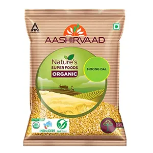 Aashirvaad Organic Moong Dal Split 1 Kg