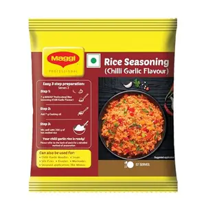 Maggi Professional Rice Seasoning Chilli Garlic Flavour - 200g Pouch