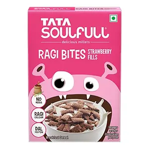 Soulfull Tata Ragi Bites Strawberry Fills 250g