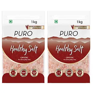 Puro Healthy Salt Crystal 1kg (Pack of 2)