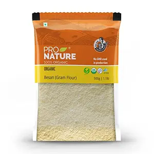 Pro Nature 100% Organic Besan (Gram Flour 500g
