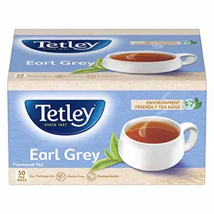 Tetley Flavour Tea Bags Earlgrey 50s (100gm)