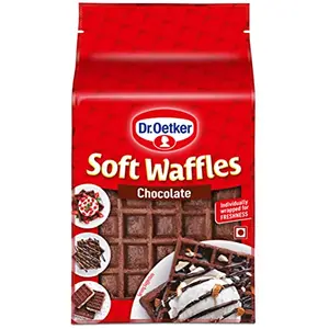 Soft Waffles Chocolate | Ready to Use | 6 Pieces Individually Packed | 250g