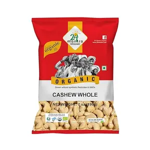 24 Mantra Organic Cashew Whole -100 gm