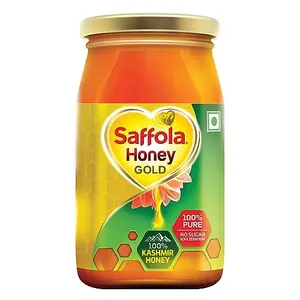 Saffola Honey Gold 100% Pure Honey Made with Kashmir Honey 500g