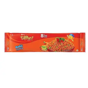 Sunfeast YiPPee! Magic Masala Instant Noodles 8 in 1 Pack 480g / 520g / 560g (Weight May Vary)