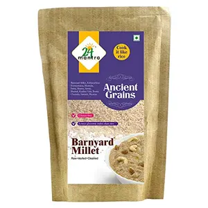 24 Mantra Parboiled Barnyard Millet - 500gms Pack of 1 Gluten-Free