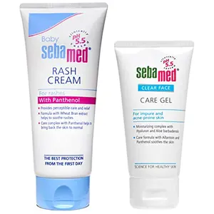 Sebamed Baby Rash Cream 100ml & Sebamed Clear Face Care Gel 50ml