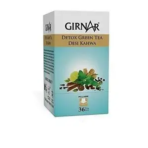Girnar Detox Green Tea - Desi Kahwa (36 Tea Bags)