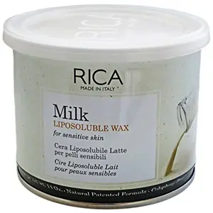 Rica Milk Liposoluble Wax For Sensitive Skin 14 Ounces (396 g)