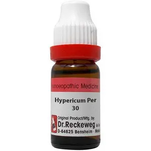 Dr. Reckeweg Germany Homeopathic Hypericum Perforatum (30 CH) (11 ML) by Exportmart