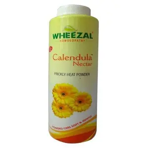 Wheezal Calendula Nectar Powder for Prickly Heat Treatment