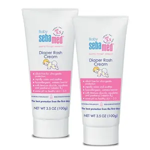 Sebamed Sebamed Diaper Rash Cream 3.5-Ounce Tubes (Pack of 2)