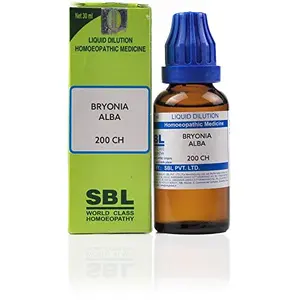 SBL Homeopathic Bryonia Alba (200 CH) (30 ML) by Venus.Exports