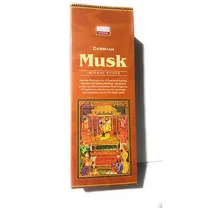 Darshan Musk Incense 120 Sticks in a Six Pack.