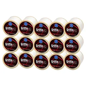 Griffin Threading Thread for Eyebrows Face Body Hair Remover(case of 15 Rolls)
