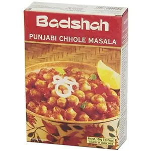 Pack of 2 - Badshah Punjabi Chhole Masala 100 gm (100 Grams Each)