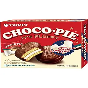 Orion Snack Pies (Choco Pie) 1.23 Ounce (Pack of 12)