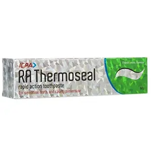 RA Thermoseal Rapid Action Toothpaste For Sensitive Teeth 100gm (Pack of 2)