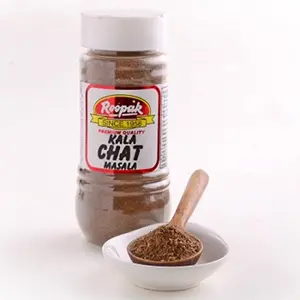 Roopak (Delhi) Kala Chat Masala Indian Spice Seasoning Powder - 100 gm