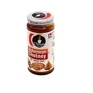 Ching's Secret Schezwan Chutney - Chutney You Can Dip In Spread or Cook with - 8.8oz. 250g.