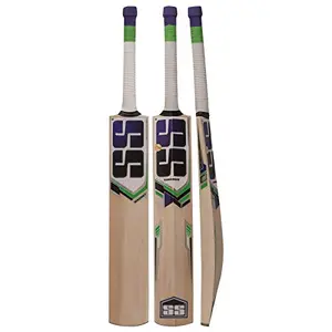 SS Kashmir Willow Leather Ball Cricket Bat Exclusive Cricket Bat for Adult Full Size with Full Protection Cover Short Handel 2019 Series (Magnet)