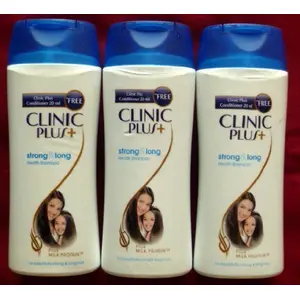 3 X Clinic Plus Strong & Long Hair Health Shampoo with Milk Protein 80ml X 3