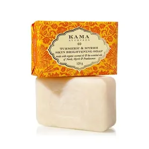 Kama Ayurveda Turmeric and Myrrh Skin Brightening Soap 125g