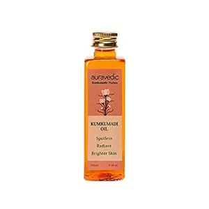 Auravedic Kumkumadi Oil Pure Saffron For Ultra Skin Brightening and Radiance 100ml