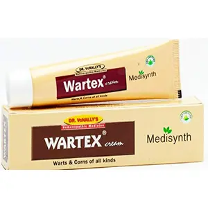 Medisynth homeopathic Remedies Wartex Cream - Qty- 4
