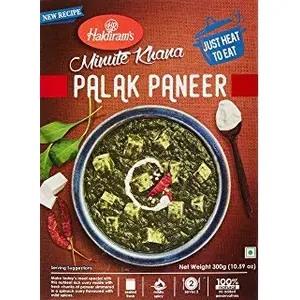 Haldiram's Palak Paneer - Minute Khana (Ready-to-Eat) 300 gm
