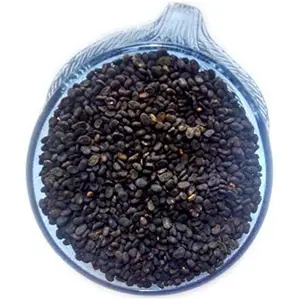 BAKUCHI BAWACHI BABCHI Seeds Whole PSORALEA CORYLIFOLIA (100 gm (3.52 oz))