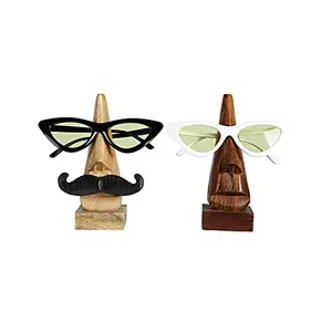 CHURU SILVERWARE Spectacles or Eye-Glasses Stand Set - Couple